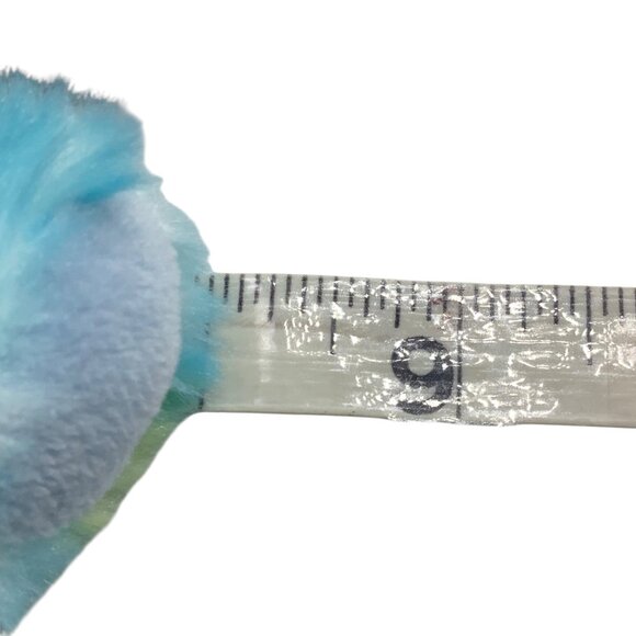 Aurora Bright Fancies Blueberry Ripple Unicorn Plush Toy 8" Long Multicolor NEW - Picture 7 of 7